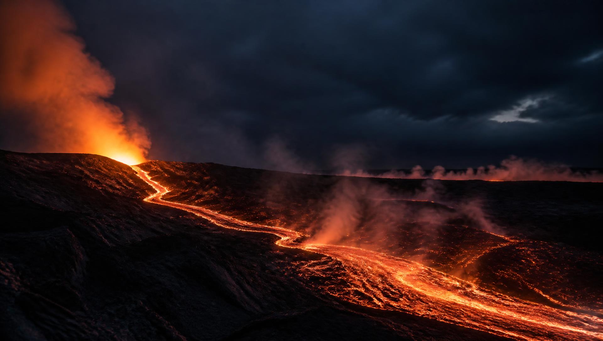 Volcanic caldera